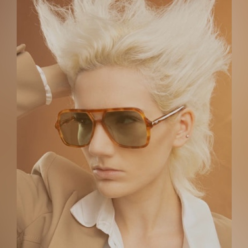SPITFIRE Cut Fifty Sunglasses Havana Tortoise Shell Mint